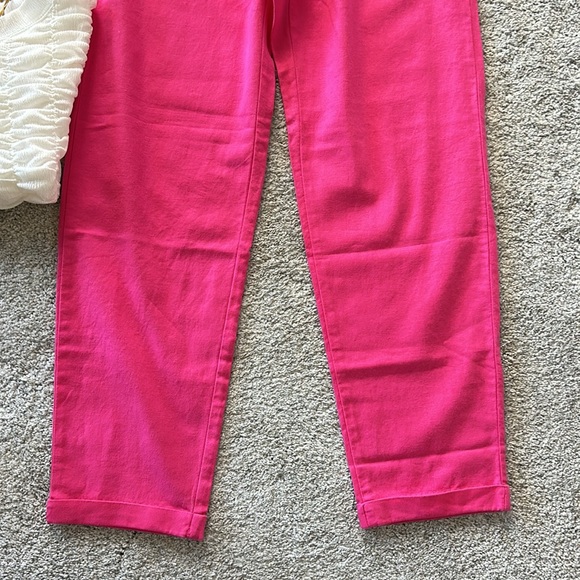 J crew Cotton Linen Blend Drawstring Pants - Picture 5 of 10